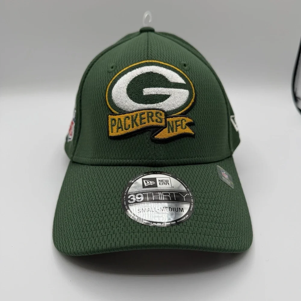 New Era 39Thirty Green Bay Packers 2022 Sideline Hat Cap Sz S/M Stretch‎ Fit NFL
